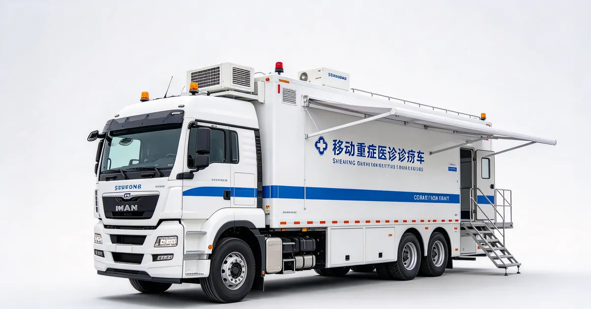 Mobile ICU Treatment Vehicle