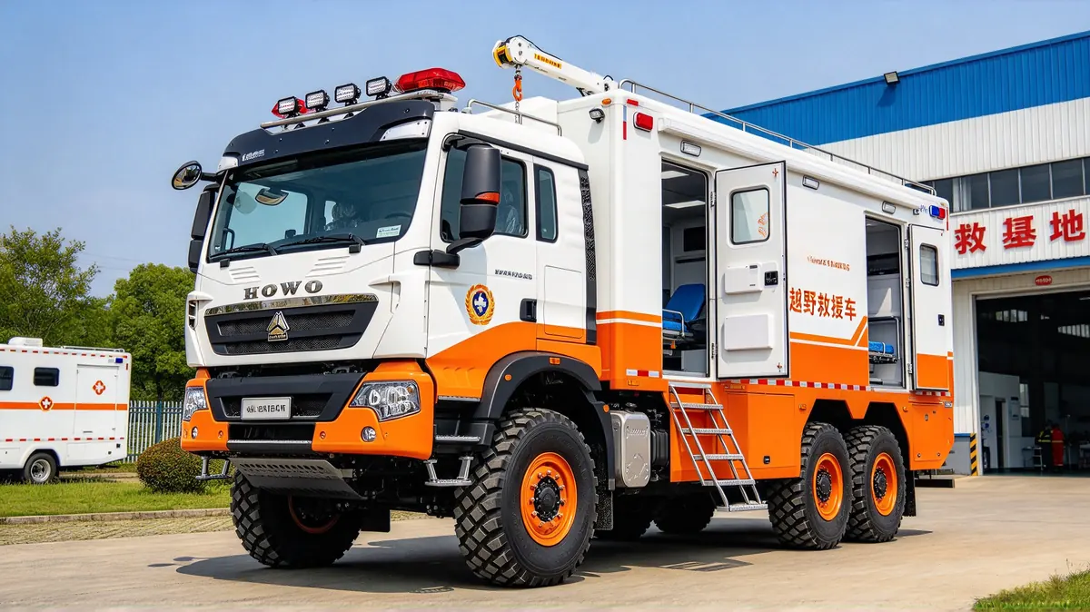 6×6 Off-road Rescue Vehicle